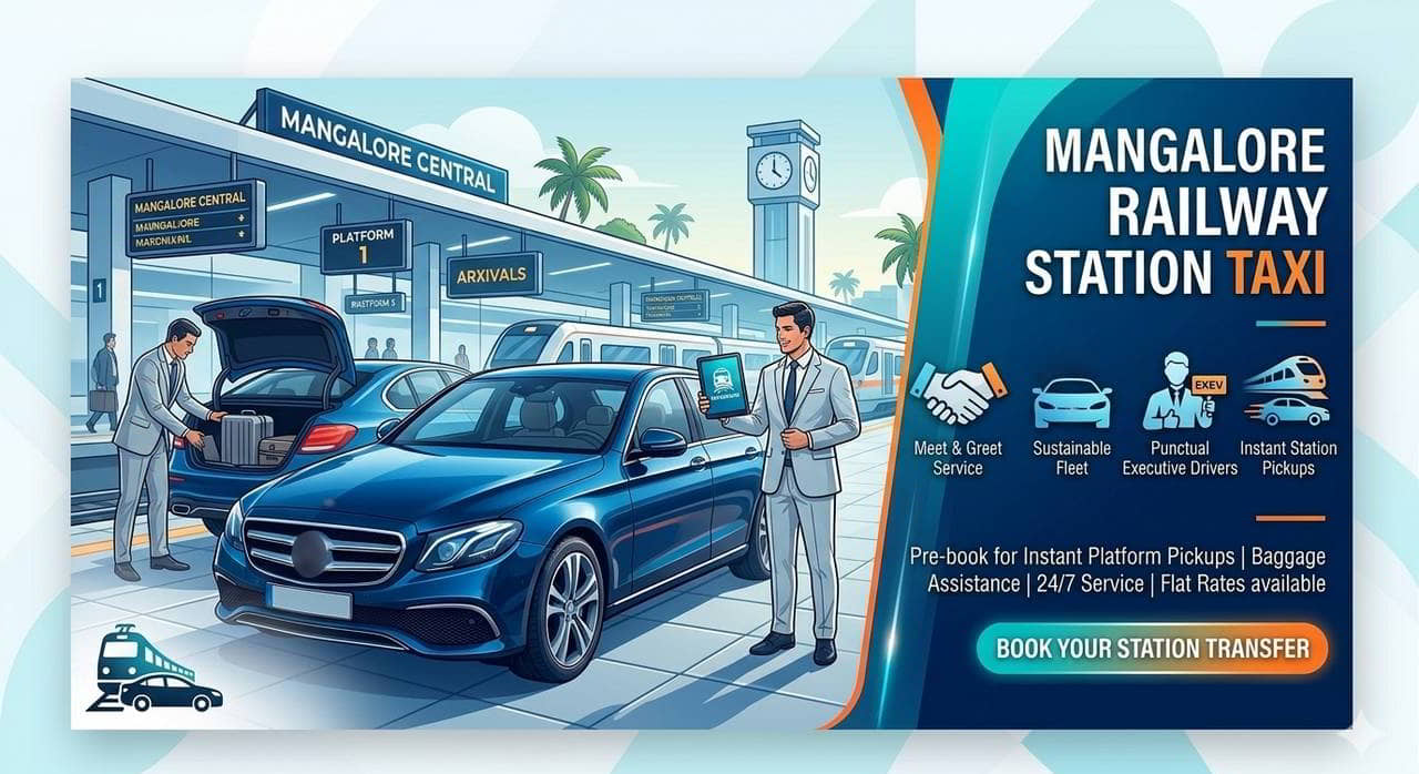 Railway Station Taxi Service - Mangalore Taxi Service 24 Hours